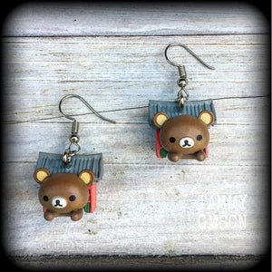 Rilakkuma earrings