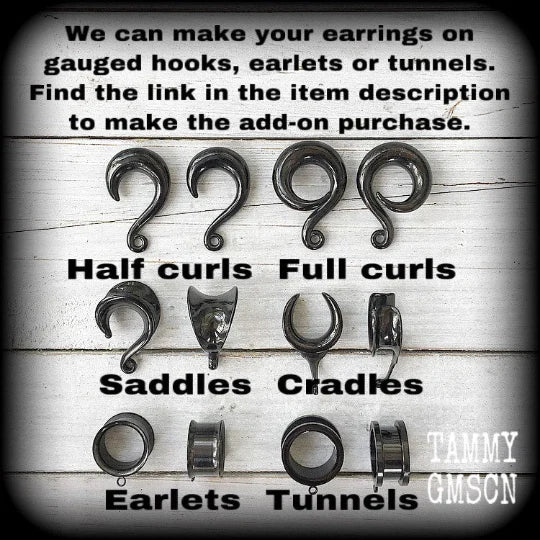 Sol Invictus hoop earrings-Tunnel friendly earrings