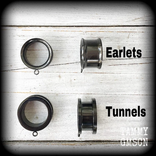 2 gauge tunnels 0 gauge tunnels 00 gauge tunnels 12mm tunnels 14mm tunnels 16mm tunnels 19mm tunnels 22mm tunnels 25mm tunnels Ear gauges Gauged Tunnel earrings  earrings Tunnel dangles Stretched ears Stretched lobes