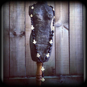 Baron Samedi necklace-Voodoo necklace