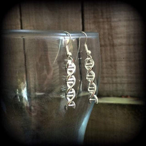 Double helix earrings 