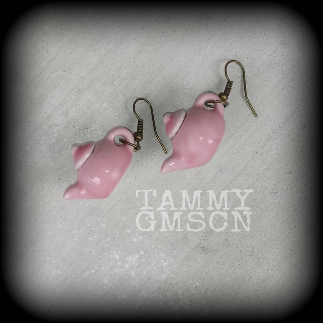 Teapot earrings