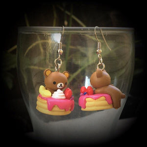 Rilakkuma earrings 