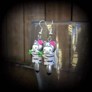 Hello Kitty earrings-My Melody earrings