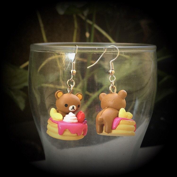 Rilakkuma earrings 