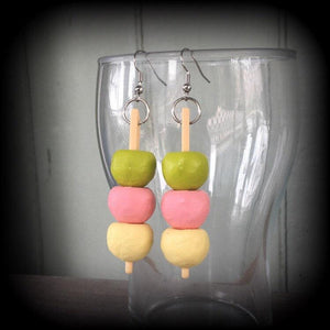 Botchan Dango earrings-Japanese Candy