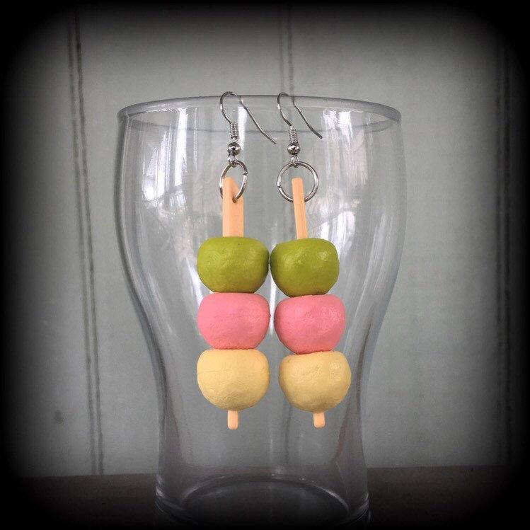 Botchan Dango earrings-Japanese Candy