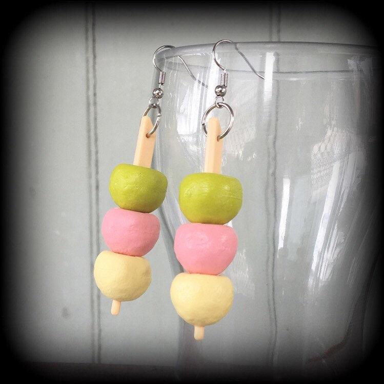 Botchan Dango earrings-Japanese Candy