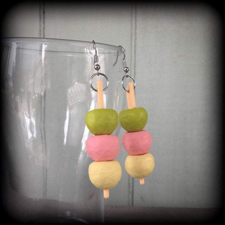 Botchan Dango earrings-Japanese Candy