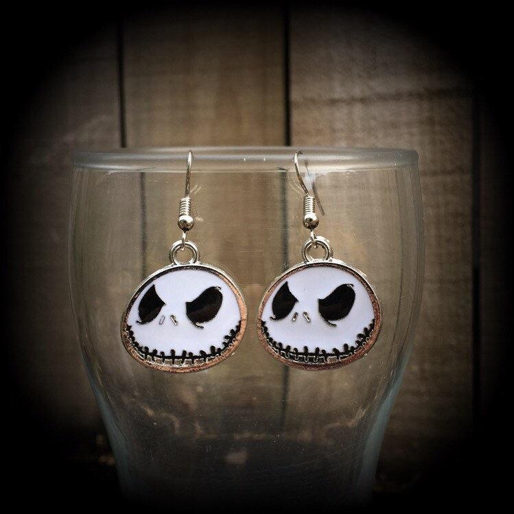 Jack Skellington earrings-NMBC earrings-Halloween earrings