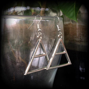 Occult earrings-Air alchemy earrings