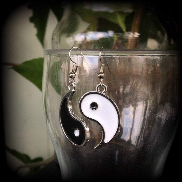 Yin Yang earrings