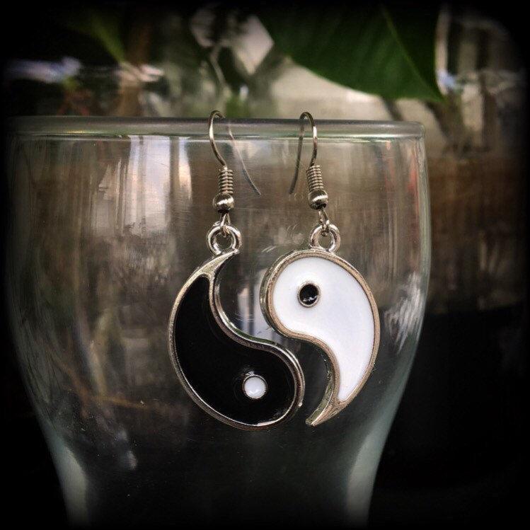 Yin Yang earrings