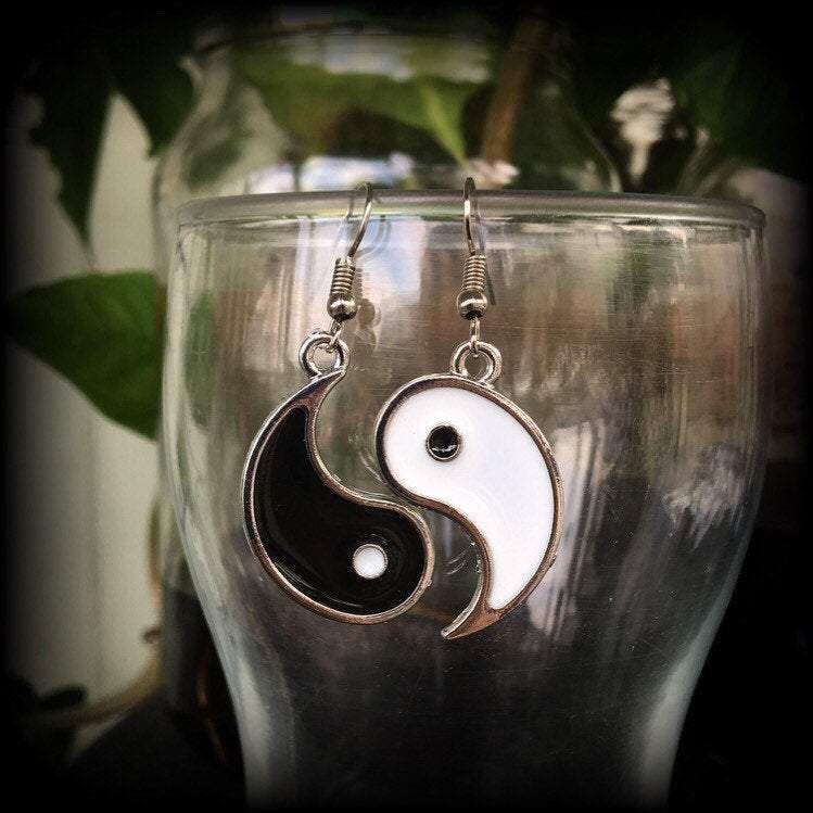 Yin Yang earrings