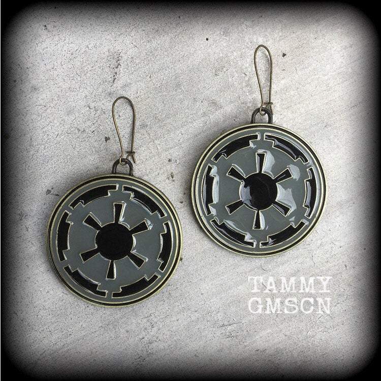 Star Wars earrings-Imperial Empire earrings