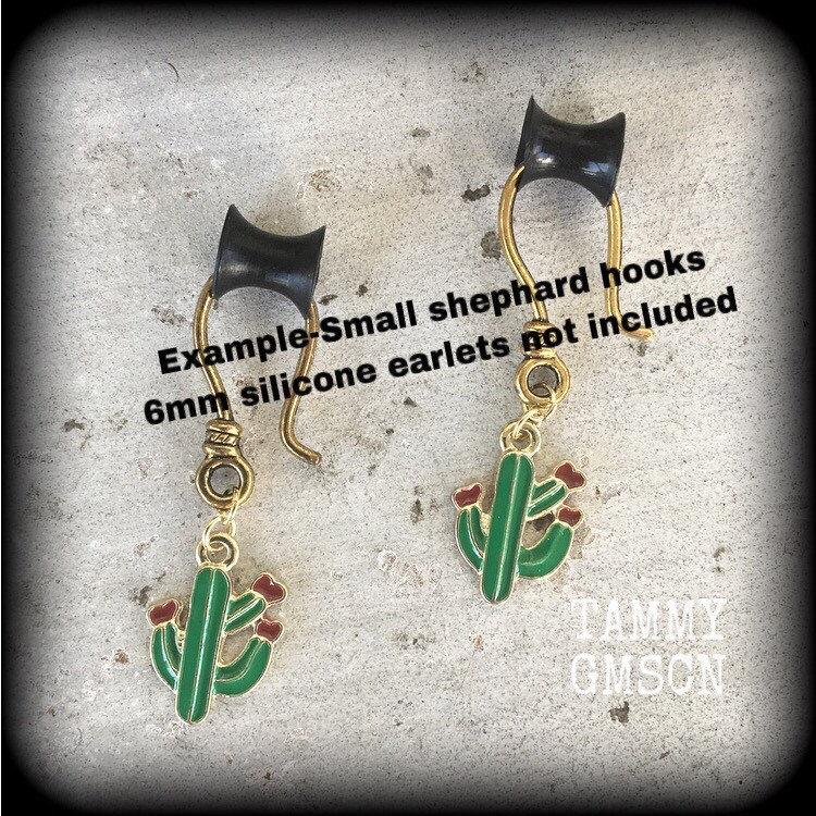 Cactus earrings-Succulent earrings