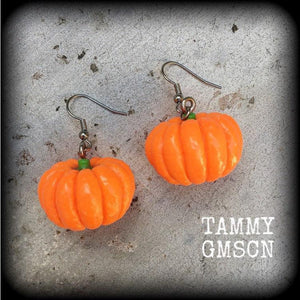 Pumpkin earrings