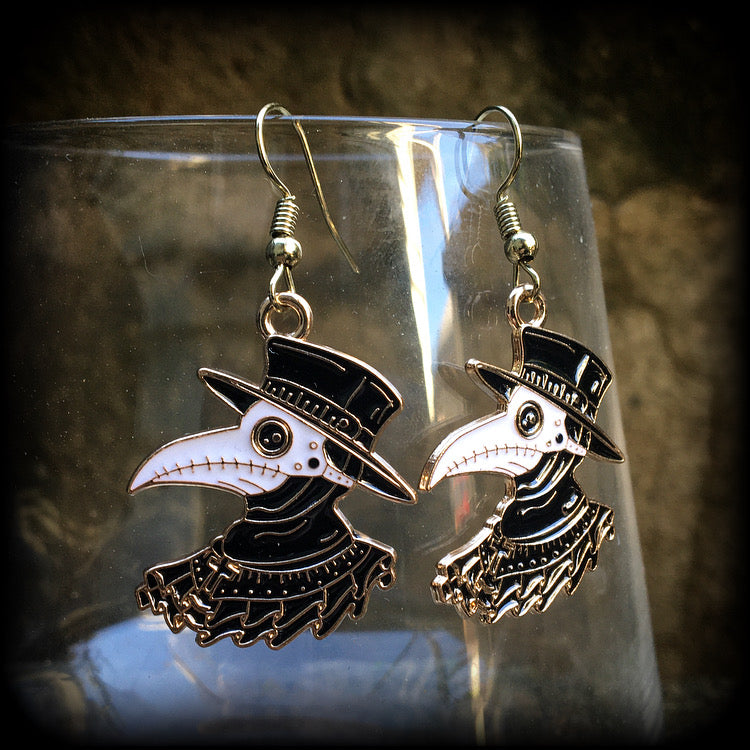 Plague Doctor earrings