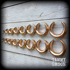 DIY gauged hooks for stretched lobes DIY hooks for ear weights DIY earrings DIY ear hangers