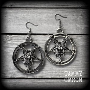 Baphomet earrings-CoS earrings