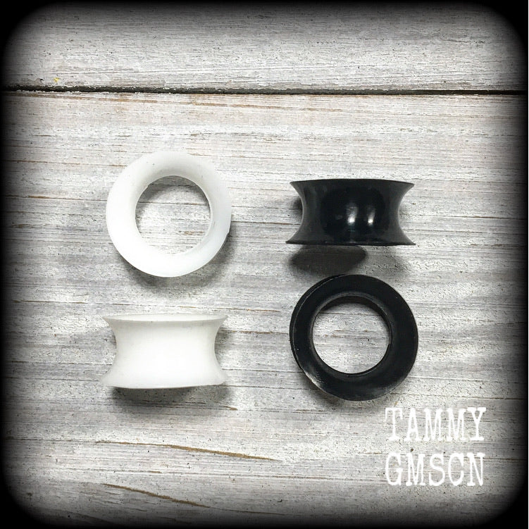 Smaller sizes-Silicone earlets-3mm-12mm