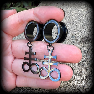 Sigil of Sulphur tunnels-Brimstone earrings
