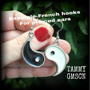 Yin Yang earrings