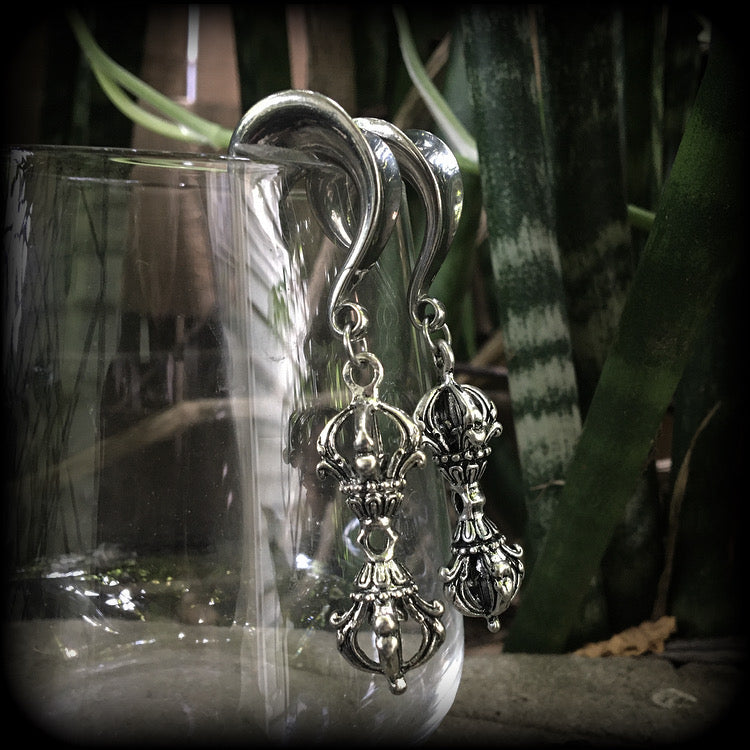 Dorje vajra ear gauges