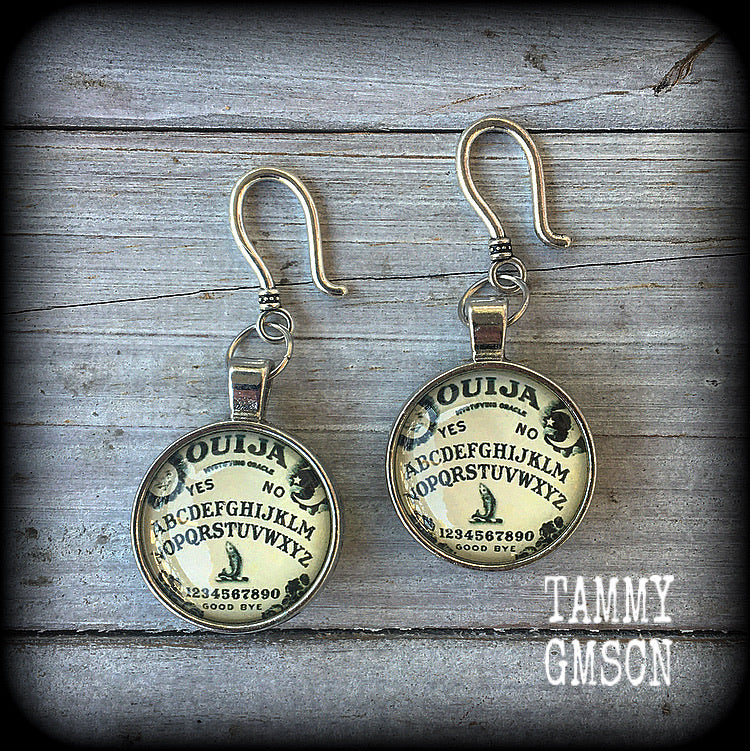 Ouija plug friendly earrings