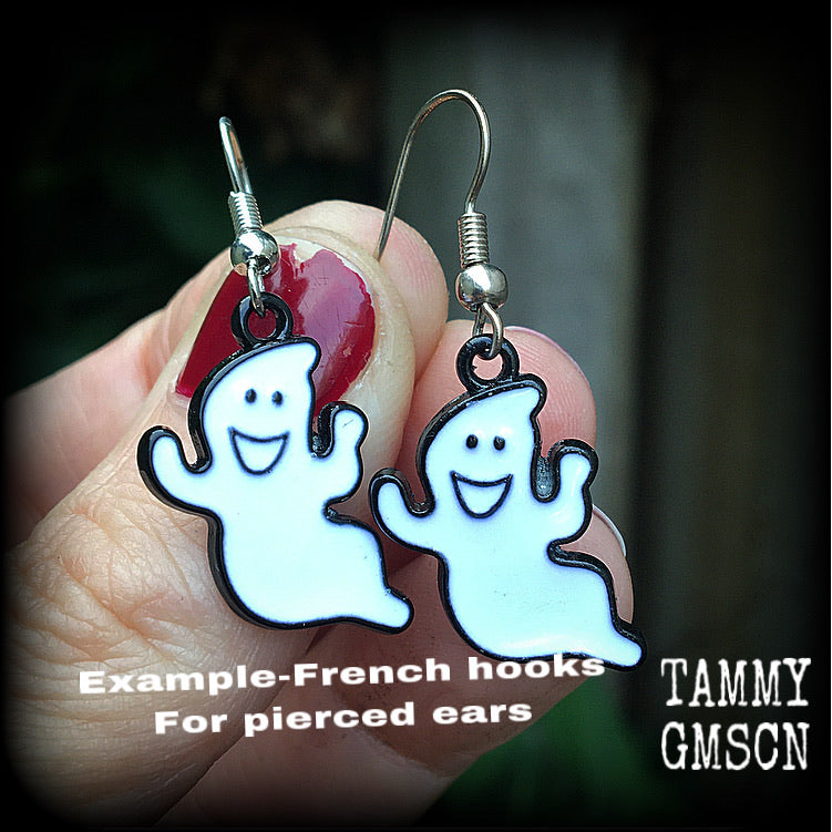 Ghost earrings-Halloween earrings