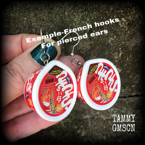 Noodles earrings-Ramen earrings