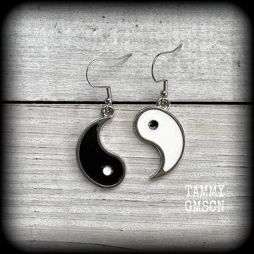 Yin Yang earrings