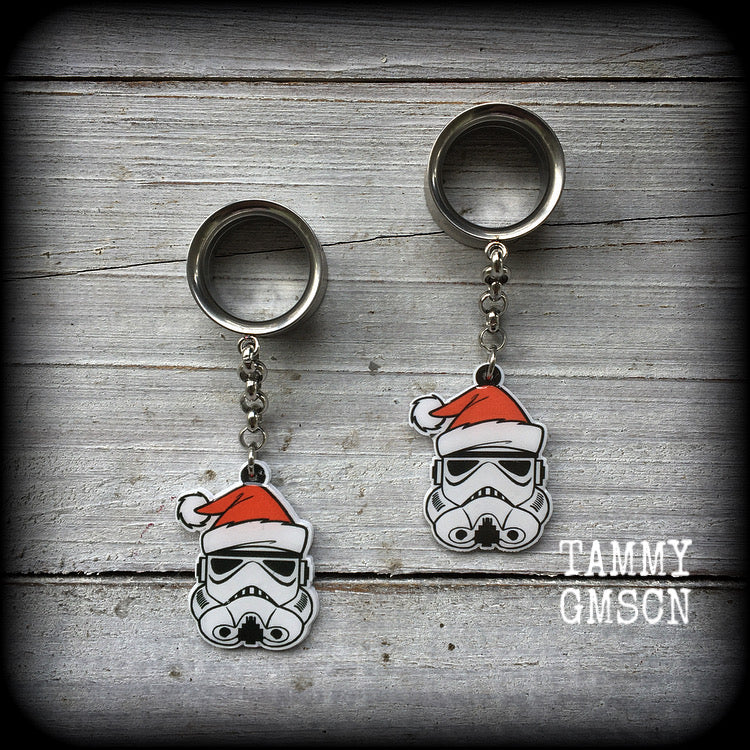 Storm Trooper earrings 