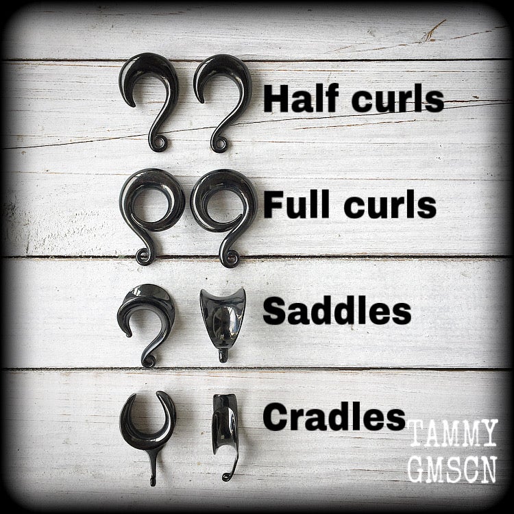 Choose your style and size of gauged hooks