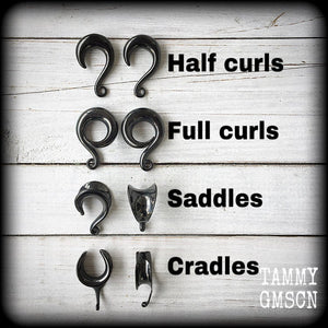 Choose your style and size of gauged hooks