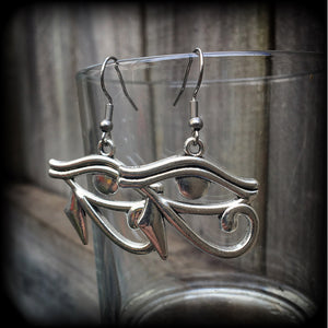 Eye of Ra earrings-Egyptian earrings-Egyptian jewelry