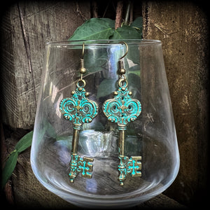 Steampunk earrings