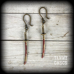 Sword of Kali-Kali Maa earrings