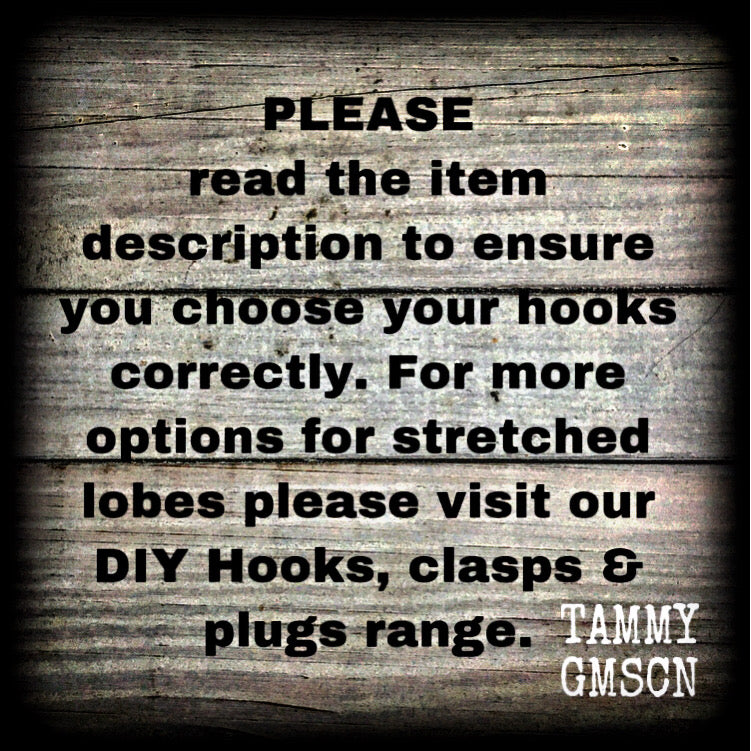 Crescent moon ear gauges Afterpay available 