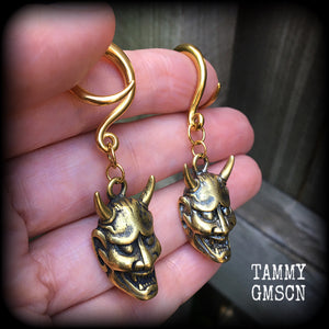 Japanese tattoo earrings 