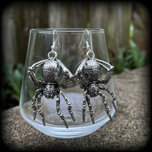 Spider earrings