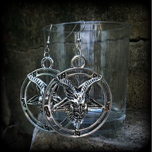 Baphomet earrings-CoS earrings