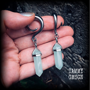 Gemstone ear weights