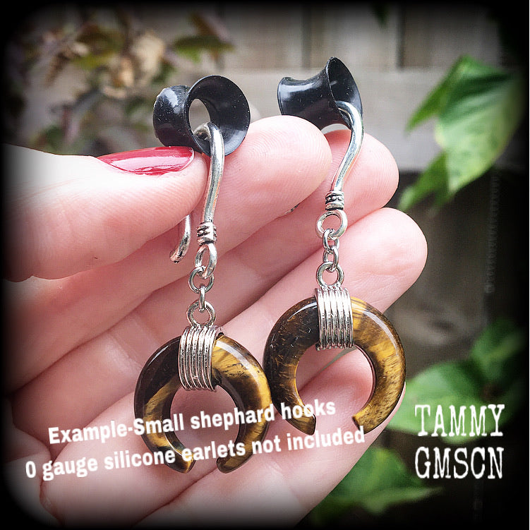 Tigers Eye earrings-Gemstone earrings