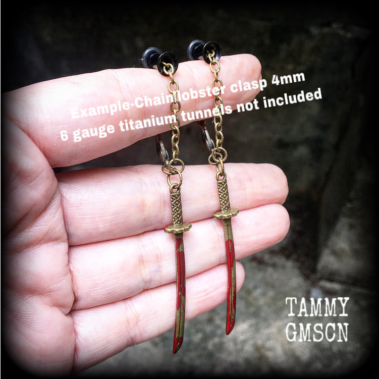 Sword of Kali-Kali Maa earrings