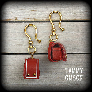 Randoseru earrings-Japanese backpack earrings