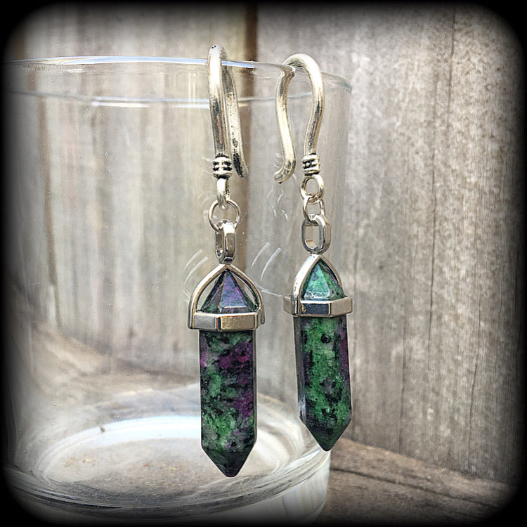 Gemstone earrings 