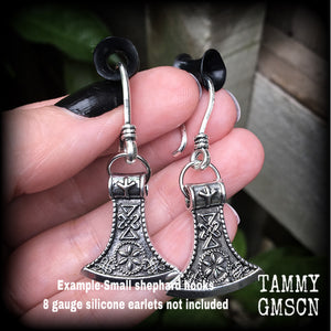 8 gauge earrings