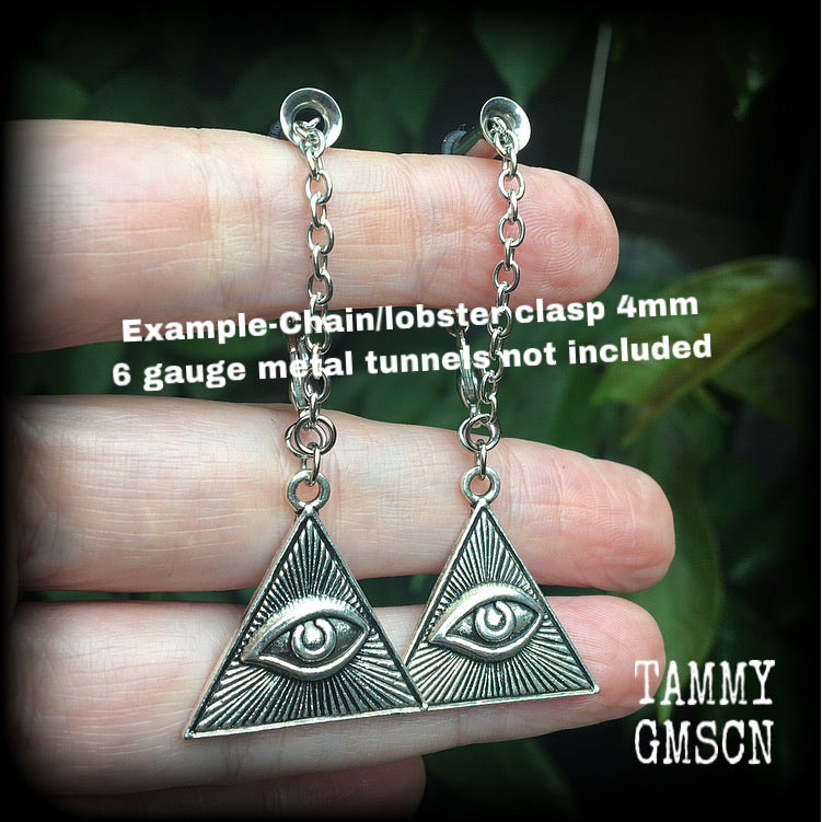 All seeing eye earrings-Eye of Providence