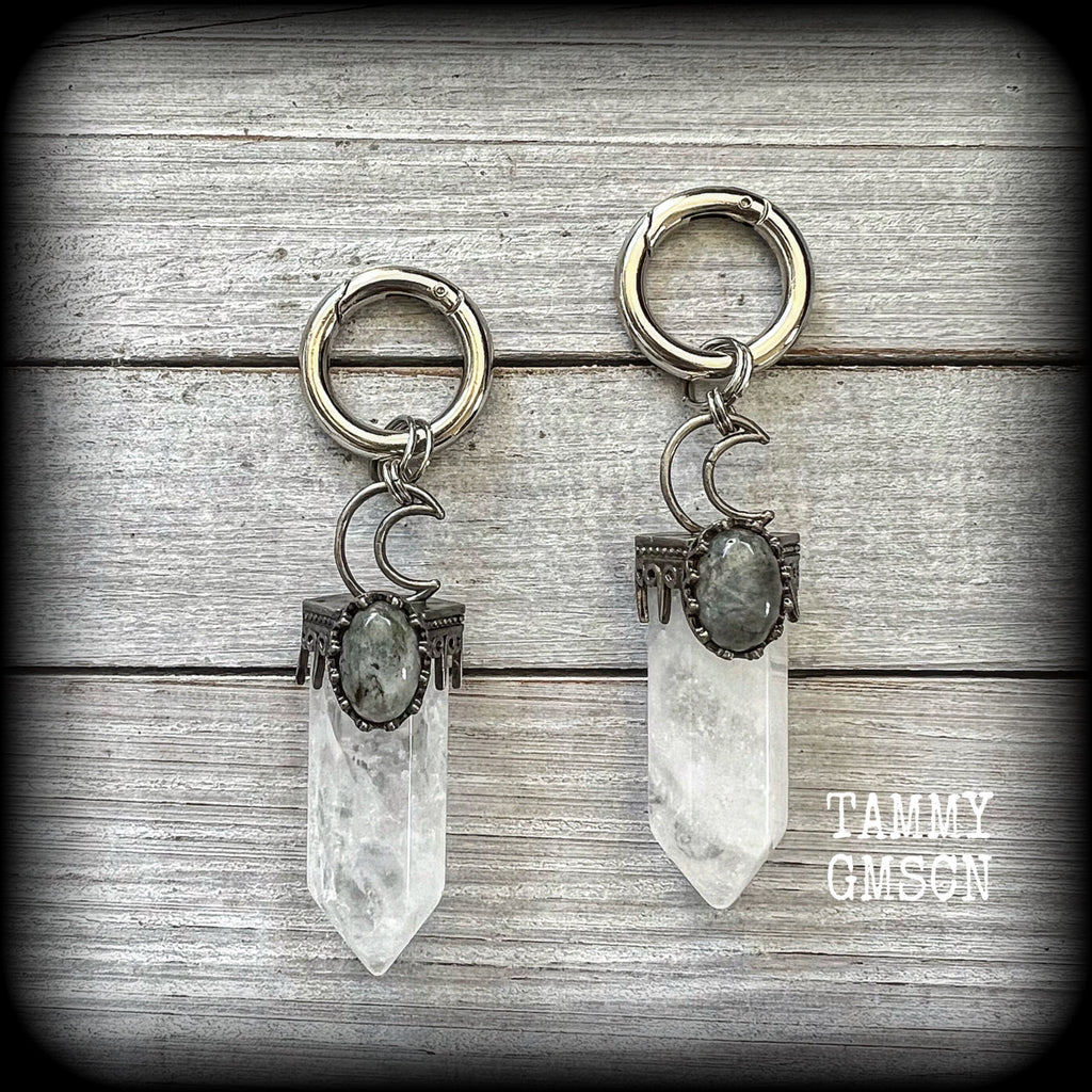 Quartz ear weights